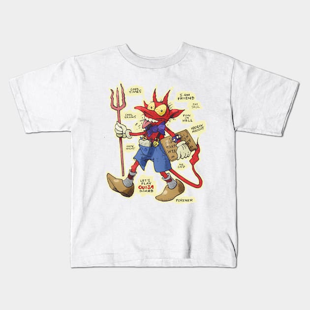 Li'l Devil Kids T-Shirt by Froobius